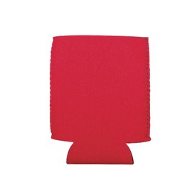 Thirsty Rhino Gummi, Neoprene Collapsible Can Holder Can Cooler Insulator Sleeve Coolie, Red (Set of 12)