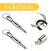 4Pcs Guitar Amp Key Holder,Zinc Alloy Key Holder for Wall