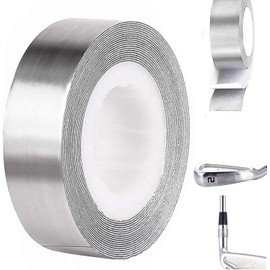 AXKAL Golf Lead Tape for Golf Clubs 0.5 Grams Per Inch High Density Weight 0.5' x 100'' 50g Available, Golf Club Tape Thickness Strips Roll for Tennis and Fishing (50g (0.5''x100''))