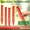 Azarxis Sand Pegs, Aluminium Tent Pegs, U-Profile Pegs, Pegs, Pack