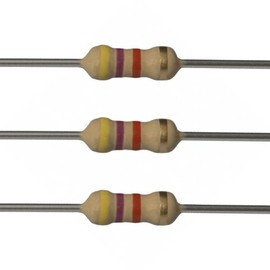 E-Projects 25EP5144K70 4.7k Ohm Resistors, 1/4 W, 5% (Pack of 25)