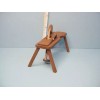 Sir Thomas Thumb Miniature Shaving Horse #785 Handcrafted Sir Thomas