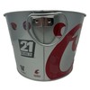 Coors Light Collegiate Oval 7.5 qt Metal Ice/Beer Bucket