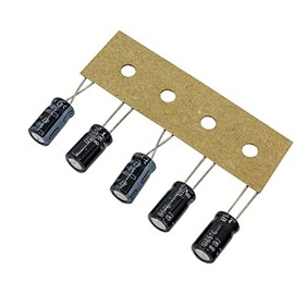 Elko Capacitor 10x Radial 47µF 50V Electrolytic Capacitor up to 85°C 47uF Electrolytic Capacitor from UCC