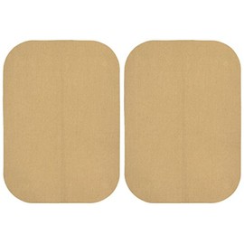 Wrights 230008091B Bondex Iron-On Patches 5"X7" 2/Pkg-Beige