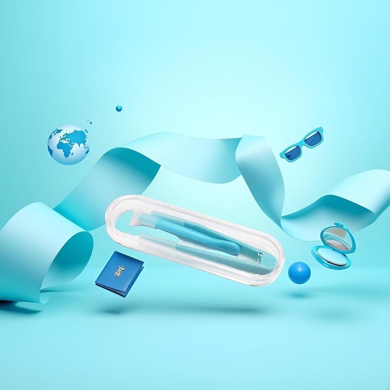 Contact Lens Cases, Contact Lens Applicator and Remover Tool with