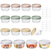 Mispudin Reusable Food Storage Containers with Lids Pack of 16