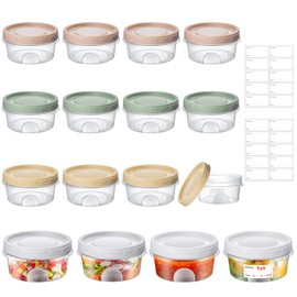 Mispudin Reusable Food Storage Containers with Lids Pack of 16