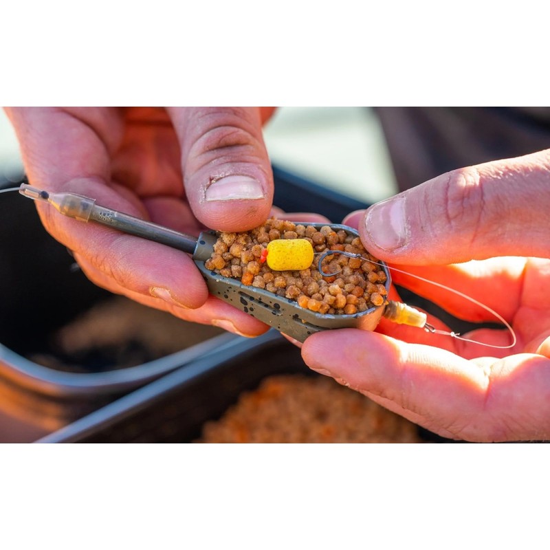 Guru QM1 Standard Hair Rigs 15" 8 Pack (Size 10,