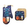 3 Piece Lightweight Decorative Kitchen Décor Set Includes 2 Potholders