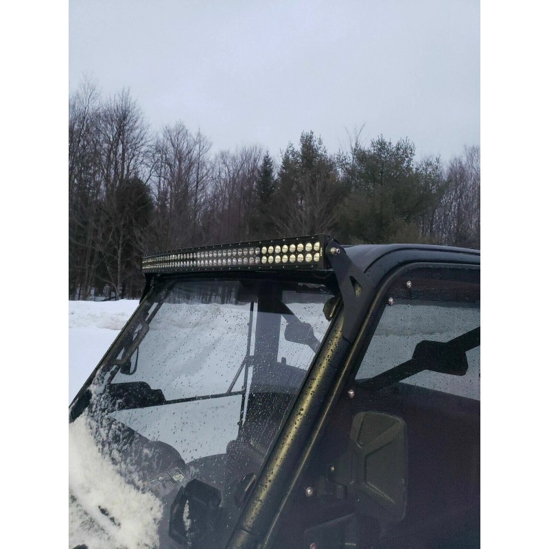 DYSO Roof 50'' LED Light Bar Pop-up Windshield Mount Fit