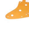 SSH Guitar Pick Guard Aluminum Alloy Orange Electric Guitar Pickguard
