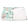 Top Tots Deluxe Minky Baby Blanket - Sleeping Bears on