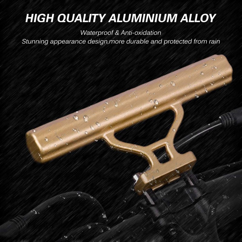 HUIOP Bike Handlebar Extender Aluminum Alloy Bike Handlebar Extension Bracket