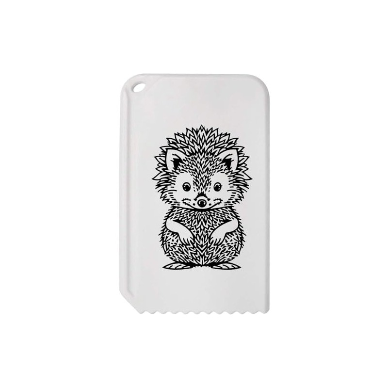 Azeeda 'Cute Hedgehog' Plastic Ice Scraper (IC00034019)
