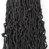 Leeven 24 Inch Goddess New Faux Locs Crochet Hair 6