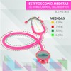 Medstar Estetoscopio Profesional de Doble Campana, »Campana de Acero Inoxidable,