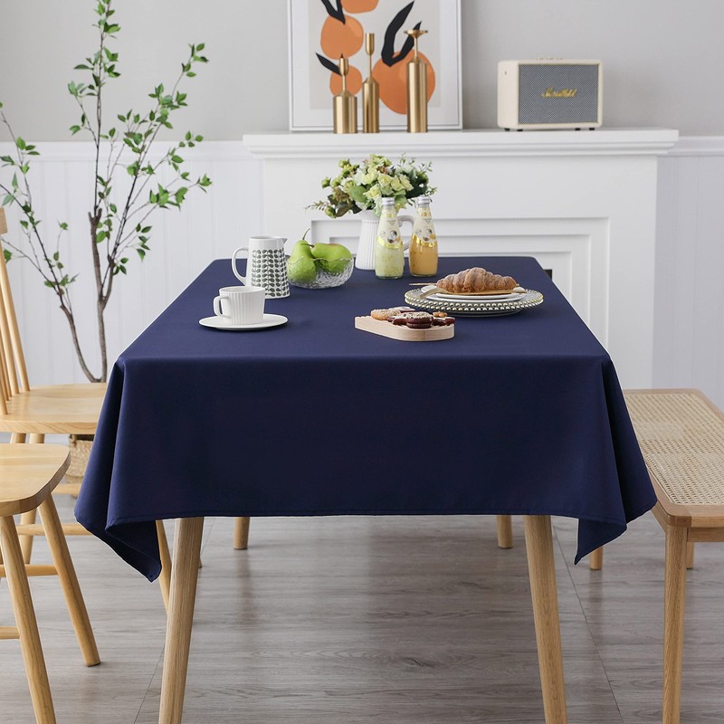 Demetex Large Table Cloth Waterproof 152 x 305 cm Modern