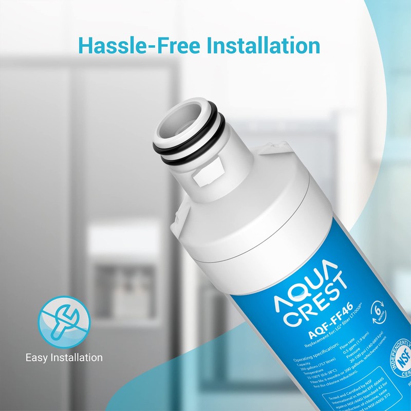 AQUA CREST LT1000PC ADQ747935 Replacement for LG® LT1000P®/PC/PCS ThinQ® Refrigerator