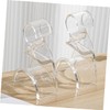 Hohopeti Acrylic Purse Organizer Hangers Set of 2 Hanging Hooks