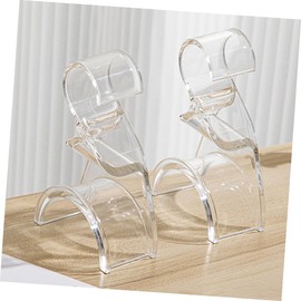 Hohopeti Acrylic Purse Organizer Hangers Set of 2 Hanging Hooks for Handbags Bags Tote Backpack Modern Space-Saving and Scratch-Proof