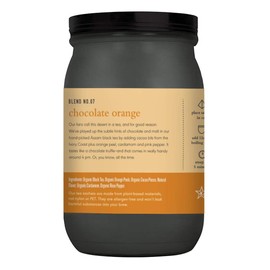 Paromi Chocolate Orange Organic Black Tea, Signature Jar, 15 Count