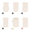 Kids Bee Toilet Seat Cute Cartoon Prevent Slipping Ergonomic Baby