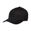 Alpinestars mens Blaze Flexfit Hat Baseball Cap, Black/Black, Small-Medium US