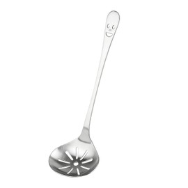 Pearl Metal B-2052 Ladle, 18-8 Stainless Steel, Tabletop Hole, Silver