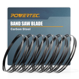 POWERTEC 80 Inch Bandsaw Blades Assortment for Woodworking, Band Saw Blades for Sears Craftsman 12" Band Saw, 6 PK (13602-P2V)