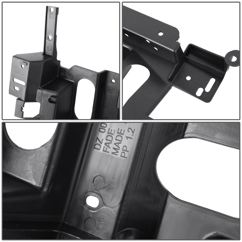 DNA MOTORING Headlight Bracket HeadLamp Mounting Bracket Panel Compatible with