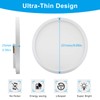 Taoellen Led Ceiling Light 3000K Warm White, 9.09in 120W Equivalent,