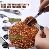YOPPLND Magnetic Measuring Spoon Set Double sided measuring spoon Kitchen