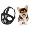 Dog Muzzles Adjustable Breathable Mesh Bulldog Muzzle for Dog Anti