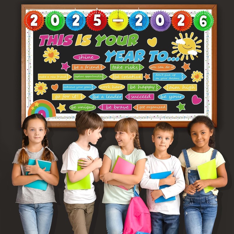 Welcome Back to School Bulletin Board Decorations This is Your
