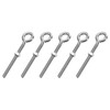 sourcing map 5 Pack Eye Bolts, M5 x 60mm 304