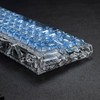 Mechanical Keyboard Case Transparent Keyboard Housing Compatible with Wooting60/HM66/Mad60/M6lite/Rakka Keyboard