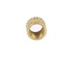 MACHSWON Knurled Insert Nuts M5x5mmx6.3mm 0.8mm Pitch Brass Knurled Threaded