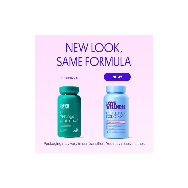 Love Wellness - Probióticos sentimientos intestinales