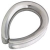 Mizumoto B1242 Stainless Steel A-Type Thimble, Rope Diameter 0.2 inch (6 mm)