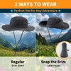 Magracy Wide Brim UV Protection Sun Hat for Men UPF
