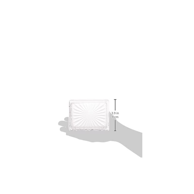 Godinger Dublin Soap Dish/Tray 1.25" x 3.5" x 4.5"