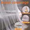 IATAHI Mosquito Net Travel, Mosquito Net Outdoor Bed Canopy, Mosquito