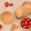 ZTHapwa Bamboo Wooden Bowls Set of 6, 3 Inch Small
