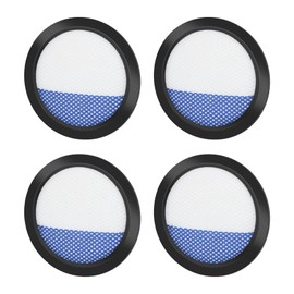 Replacement Filter Compatible with Eureka NEC180 NEC380 NEC280TL NEC480 NEC185 NEC186 NEC190 NEC285GR RapidClean Pro Cordless Vacuum (4 Pack)