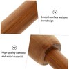Kichvoe Bamboo Tapestry Poles 4-Piece Woven Hanging Rods Multi-functional Flag