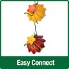 Wild Wings WWSFHF5 So Real Single Flower Hummingbird Feeder, Red/Yellow