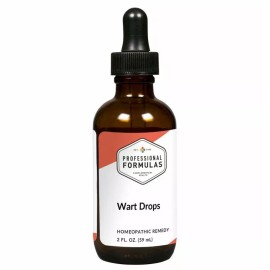 Professional Complementary Health Formula Wart Drops Homeopathic support for reducing for warts of various origin 2FL OZ