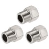 MECCANIXITY Stainless Steel Hex Reducer Pipe Fitting G3/4 Female to