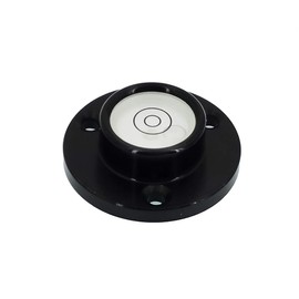 UMEI Bull Eye Aluminum Alloy Spirit Level with Screw Hole Surface Mounted Round Aluminum Ball Levels (34x12mm) (34x12mm)